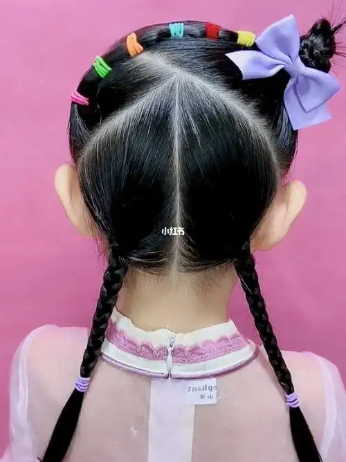 幼儿园上学发型