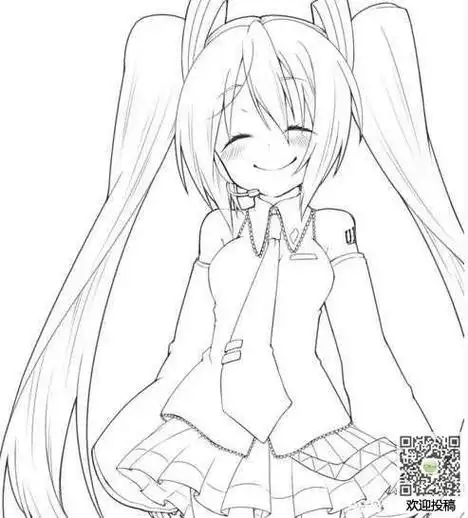 动漫女孩简笔画步骤图好奇的美少女美少女战士简单的月野兔简笔画卡通