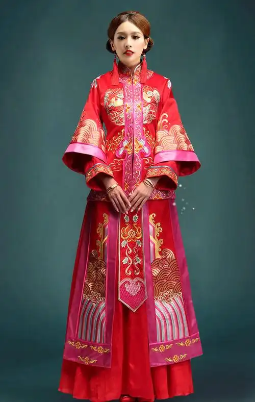 最美中式嫁衣