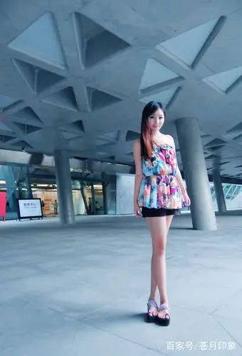 都市丽人 大剧院 美女模特街拍