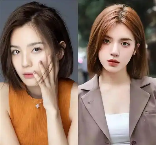 了一种新发型,叫"齐肩锁骨发",减龄甜美,高个子也适合_短发_时候_女孩