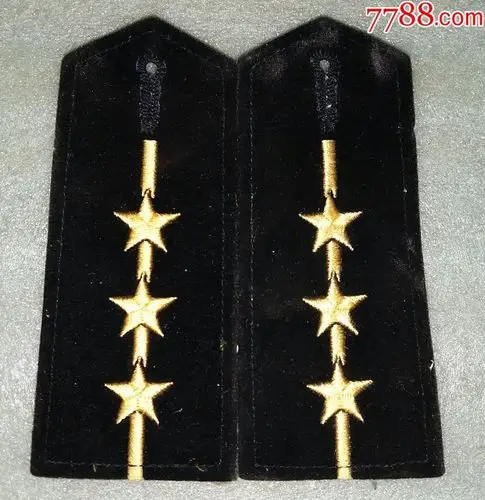87海上尉软4号肩章3522