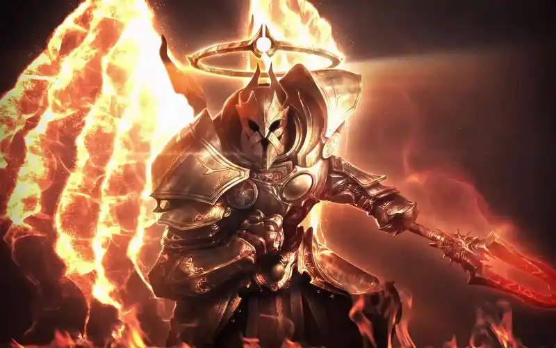 动态壁纸 - 暗黑破坏神3 - 勇天使 - ai高清修复