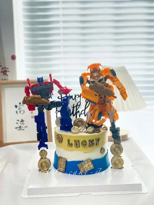 广州海珠区蛋糕变形金刚蛋糕擎天柱大黄蜂