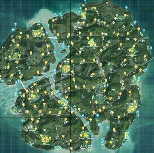 「刺激战场」★★四大地图详解,你最喜欢哪个?★★「投票」