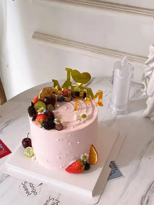 妈妈最爱的水果蛋糕女士蛋糕草莓蛋糕