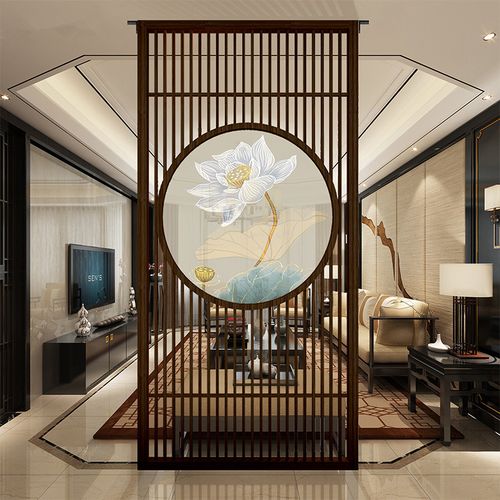 入户屏风隔断客厅现代简约卧室花格