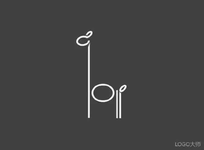 一组以长颈鹿为元素的灵感logo设计欣赏#logo精选