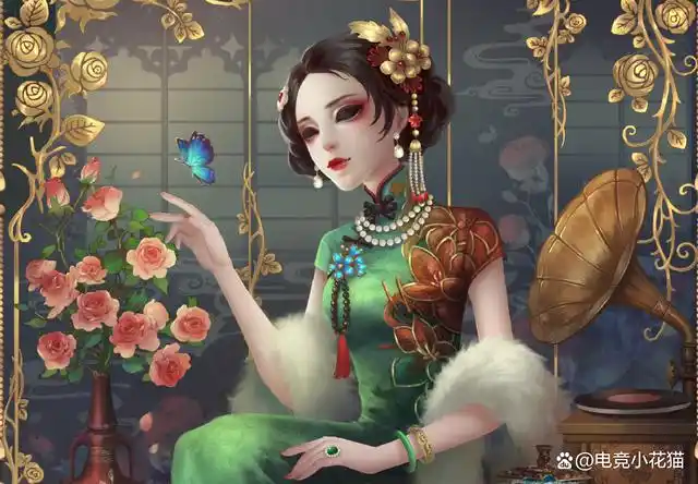 第五人格:红蝶生日贺图彻底"崩坏",说用ai画图,都太抬举了!