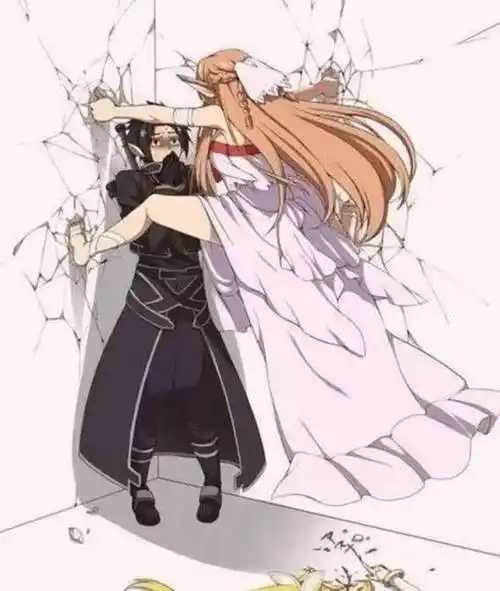 动漫里面的壁咚方式,路飞主动a上去,琦玉老师差点把墙拆了_小伙伴