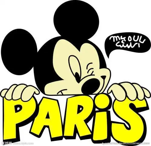 米奇头像简笔画彩色米老鼠卡通图片