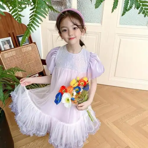 童装  #童装穿搭  #女童穿搭  #女童连衣裙