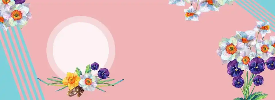 春女装上新粉色淘宝海报背景背景图片素材免费下载_熊猫办公