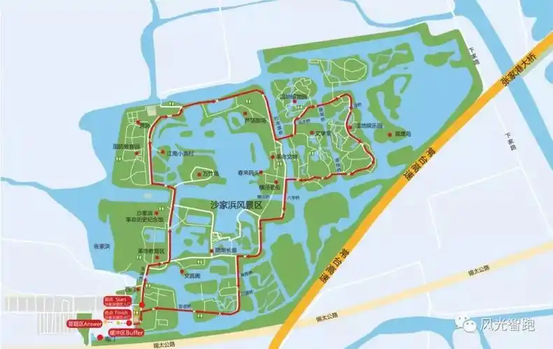 沙家浜景区赛段:(4.