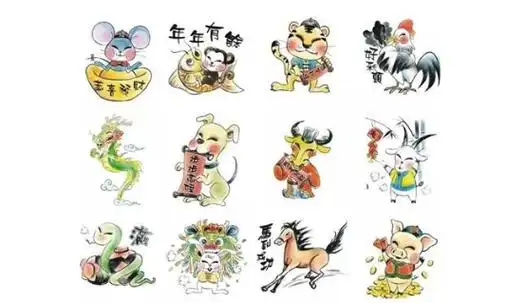 2023年生肖日历(2023年生肖表)