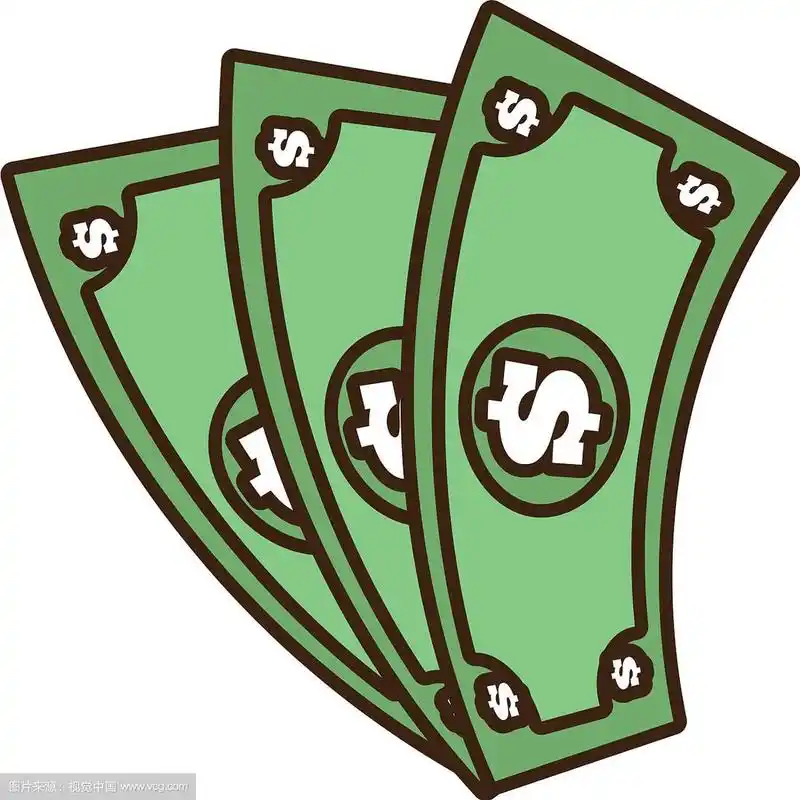 卡通钞票钞票钞票
