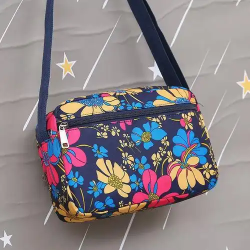 大号2024新款布包女士斜挎包单肩包牛津布尼龙布妈妈包大包斜跨包