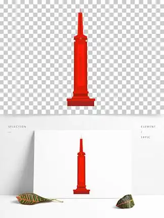 【南昌八一起义塔剪影】图片免费下载_南昌八一起义塔剪影素材_南昌