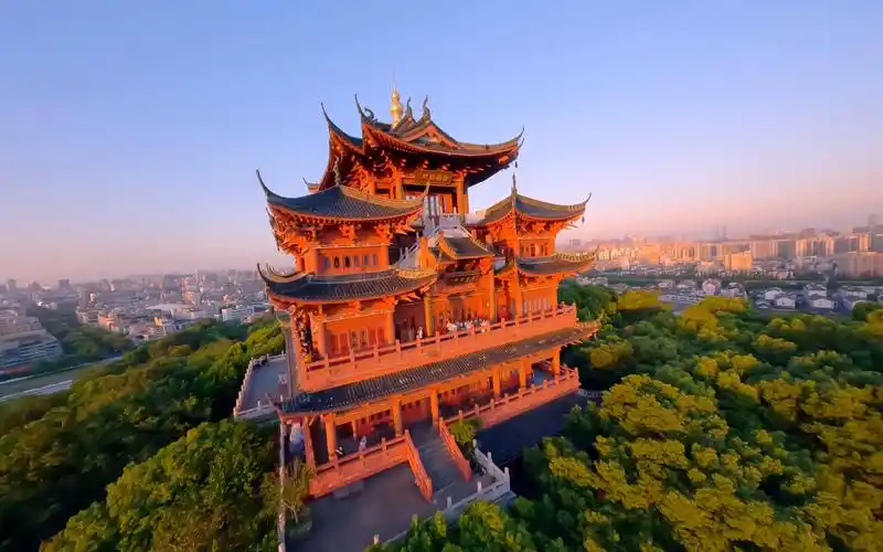 杭州城隍阁看西湖