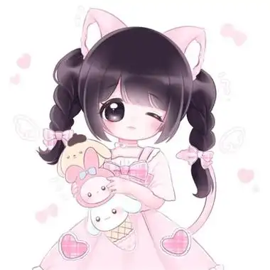 可爱呆萌卡通头像女卡通图片可爱女生萌萌哒