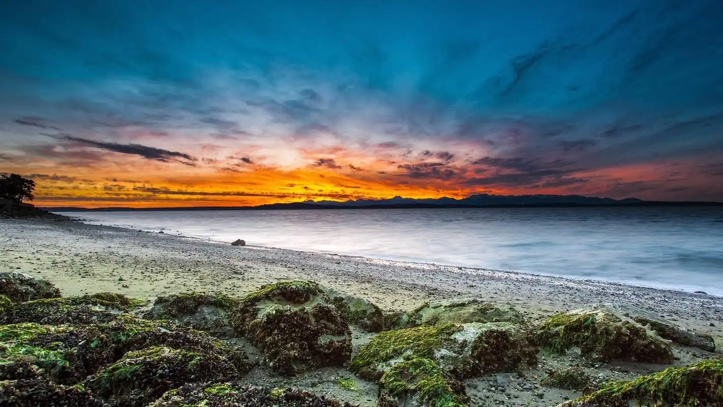 山水之间唯美自然风光高清壁纸-风景壁纸-手机壁纸下载-美桌网
