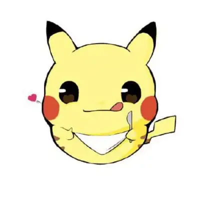 皮卡丘情侣头像一左一右