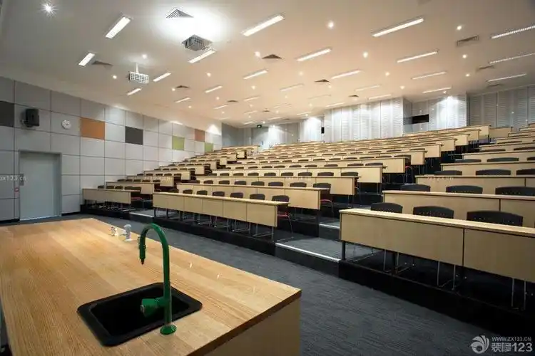 2023阶梯教室吊顶灯装修实景图欣赏_设计456装修效果图