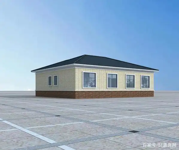 13x11米农村一层普通平房图,简单实用接地气,父母养老最合适