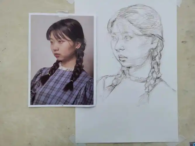 素描教程  #头像  #头像写生