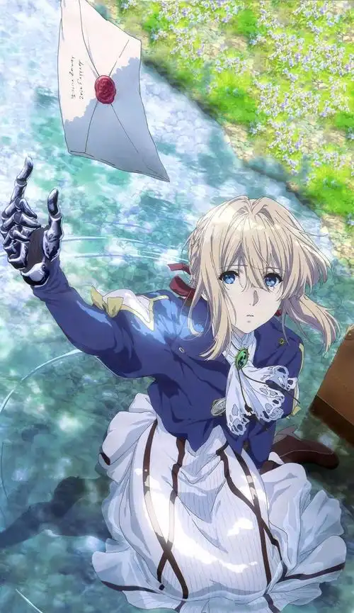 紫罗兰永恒花园绝美风格人物绘画壁纸图包资源合集