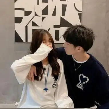 情头一对双人两张图片高清最美的情侣浪漫头像图片大全