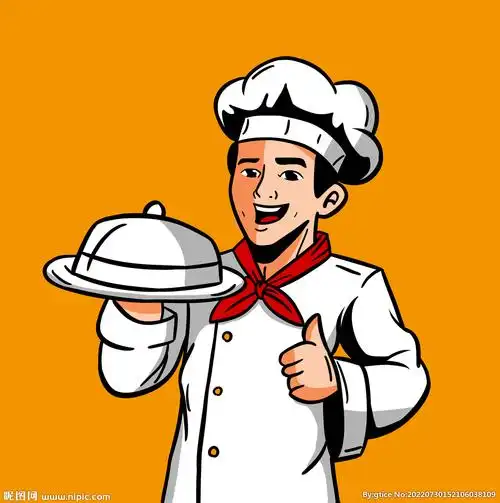 卡通厨师