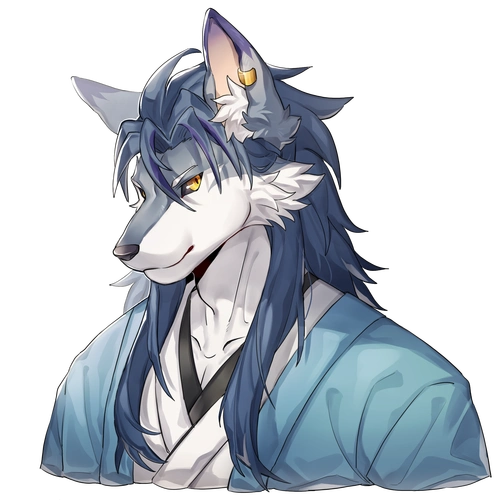 furry兽人的头像,有草稿需要补完 - 米画师