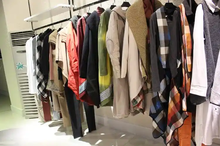 品牌折扣女装 棉麻服装娅妮蒂澌秋冬款批发走份 库存服装启秀服饰图片