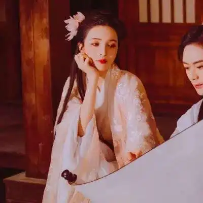 古风情侣头像真人汉服情侣头像古风唯美一对