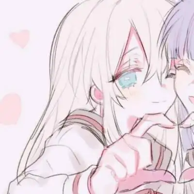 闺蜜头像两人二次元高清