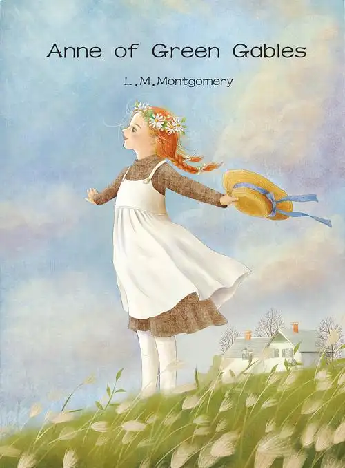 绿山墙的安妮封面绘制过程