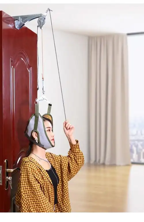 颈椎牵引器门悬式吊脖子病家用理疗专用辅助治疗拉伸 永辉-3门悬 自