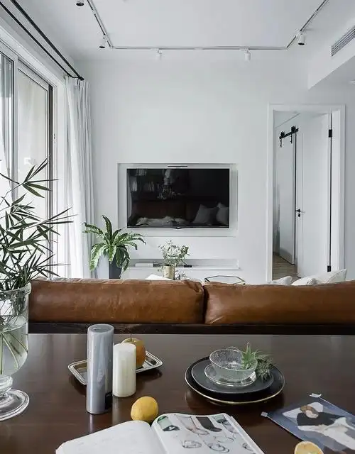 客厅不吊顶,天花怎么装?_装修达人_装修头条_齐家网