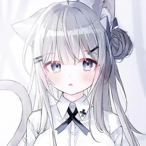 猫耳朵女生头像