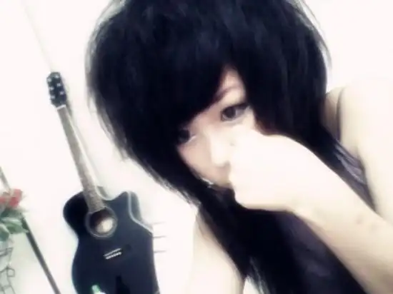 非主流哭的图片