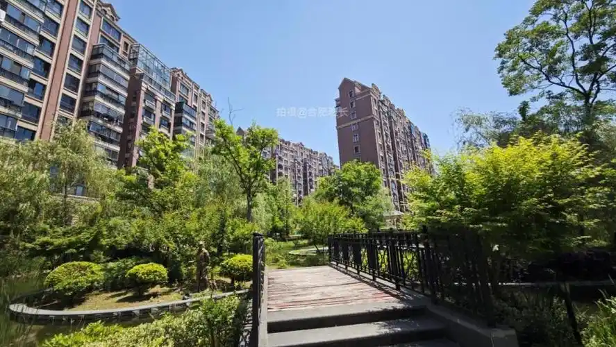 合肥水系景观最丰富小区之一,实探政务东皖投天下锦城爱丁堡!