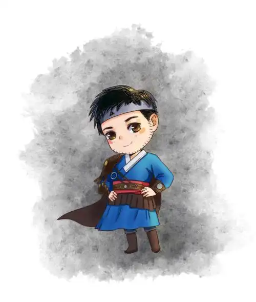 少年锦衣卫q版群像终于上完色