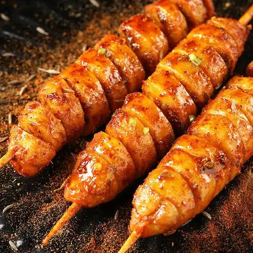 三公仔香辣烤面面筋100g3袋麻辣烧烤小吃零食豆腐干