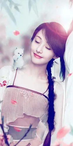 小仙女郑爽古装气质写真