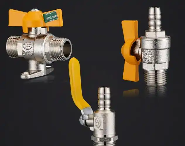 全铜燃气阀门煤气阀热水器球阀开关家用4分天然气一分二三通活接内外