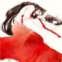 古风头像女红衣彼岸花_微信头像图片大全