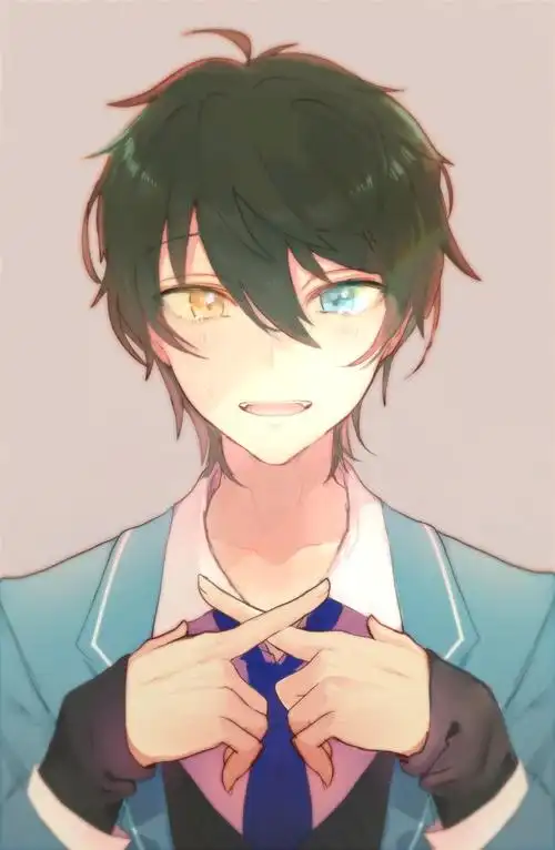 沐嘲嵩二次元插画偶像梦幻祭男孩