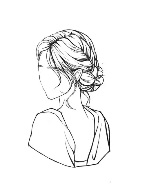 板绘头像这种侧脸应该怎么画