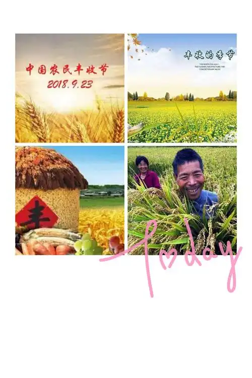 五谷丰登,六畜兴旺!